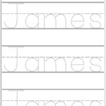 20 Name Tracing Worksheets