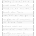 7 4Th Grade Handwriting Worksheets Handwriting Worksheets For Kids