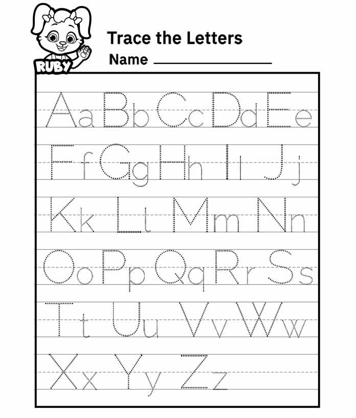 Alphabet Tracing Worksheets Pdf FrancescaaddOrozco