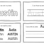 Austin Name Printables For Handwriting Practice A To Z Teacher