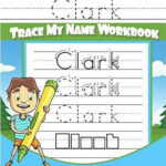 Clark Letter Tracing For Kids Trace My Name Workbook Tracing Books For