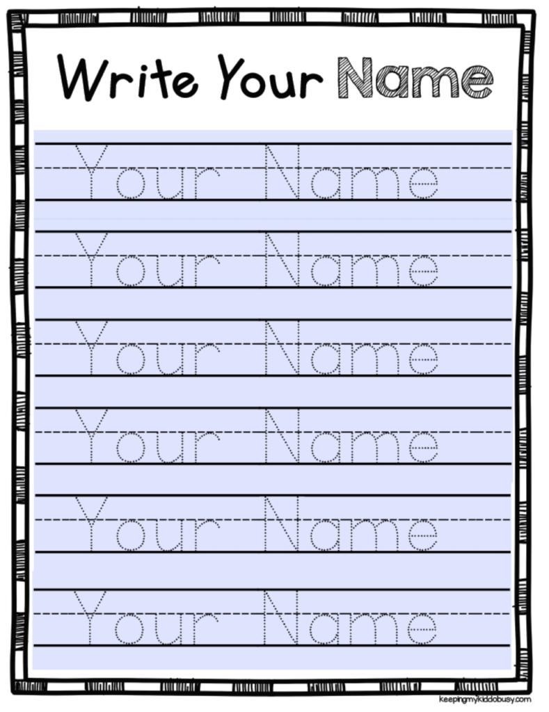 Create Your Name Tracing Worksheet Dot To Dot Name Tracing Website