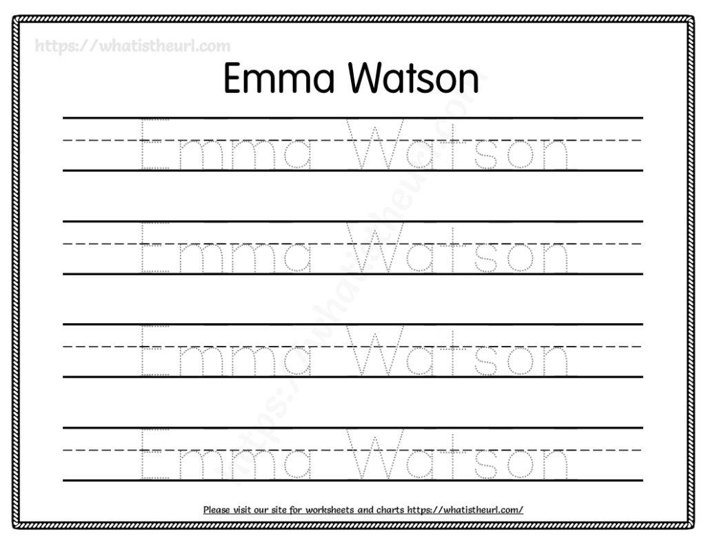 Createprintables Name Tracing Practice Original Personalized Name 