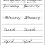 Cursive Letter Worksheets