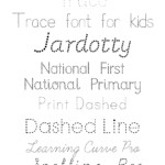 Cursive Name Tracing Fonts Free Download Dot To Dot Name Tracing Website