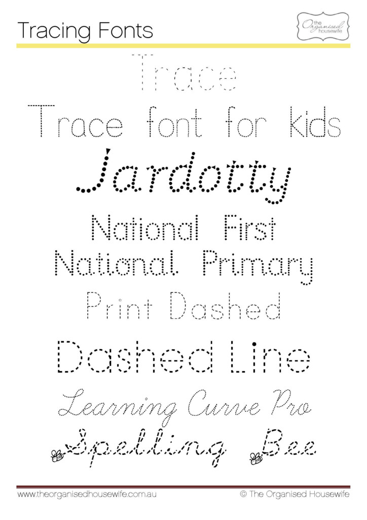 Cursive Name Tracing Fonts Free Download Dot To Dot Name Tracing Website