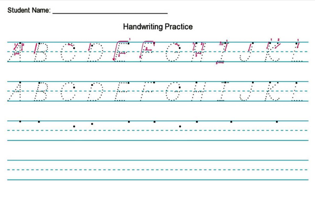 Cursive Name Tracing Worksheet Generator Printable Form Templates 