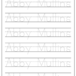 Editable Name Tracing Preschool Alphabetworksheetsfreecom Wonderful