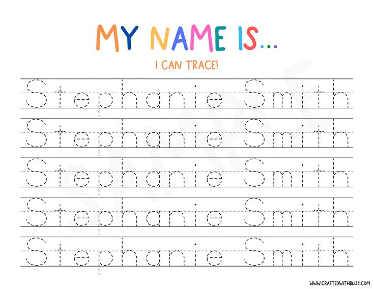 Editable Name Writing Worksheet Tracing Sheetscustom Kid Etsy Canada 