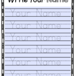 Free Editable Name Tracing Activity Type Student Names And For Name
