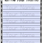 FREE Editable Name Tracing Activity Type Student Names And Students