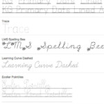 FREE Name Tracing Worksheet Printable Font Choices Name Tracing