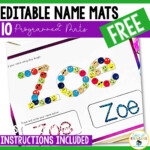 Full Proof Editable Name Tracing Activities For Preschoolers Dot To