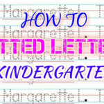 How To Make Dotted Letters Tagalog Kindergarten Throughout Name