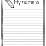 Kindergarten Name Tracing Worksheets Worksheet24