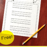 Kindergarten Name Tracing Worksheets Worksheet24