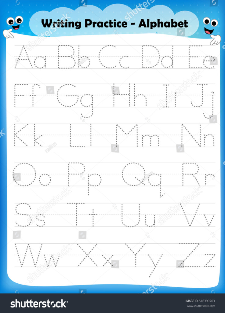 Large Alphabet Letters For Tracing TracingLettersWorksheets