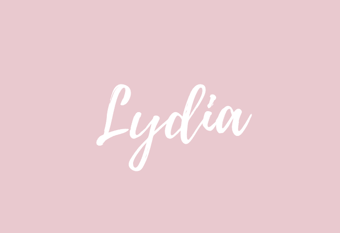 Lydia Meaning And Origin