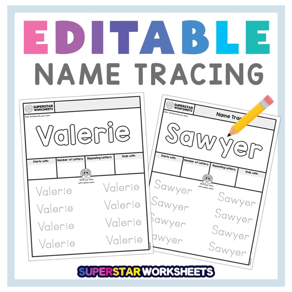 Making Learnig Fun Name Tracing Worksheet Nametracing Worksheets