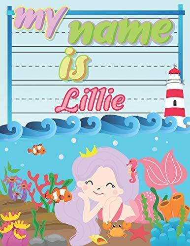 My Name Is Lillie Personalized Primary Tracing Book Learning H