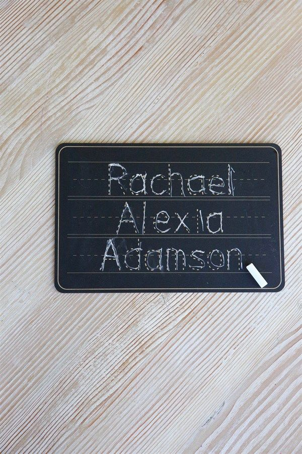 Name Tracing Chalkboard Name Tracing Name Practice Writing Practice