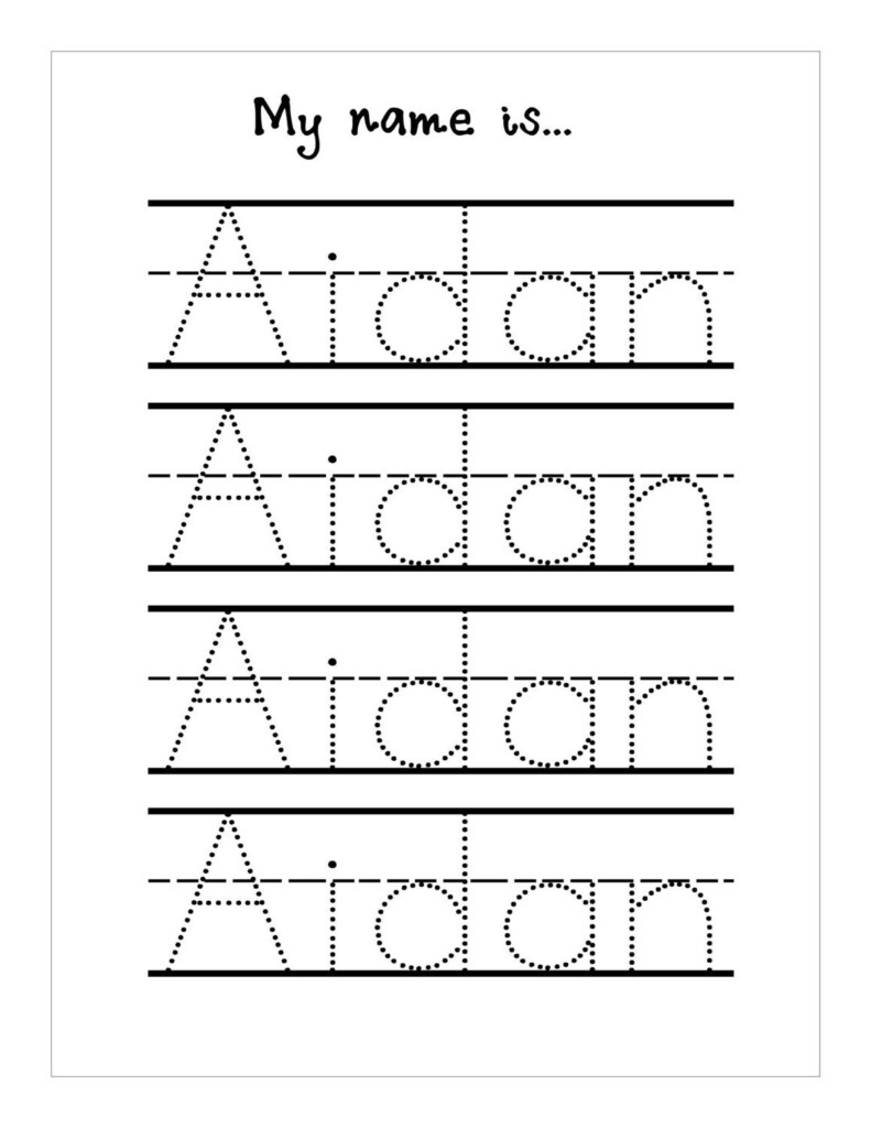 Name Tracing Maker Alphabetworksheetsfreecom Name Tracing Worksheet 