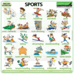 Names Of Sports In English ESOL Vocabulary Woodward English