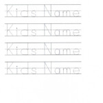 Pre K Name Tracing Worksheets AlphabetWorksheetsFree