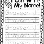 Pre K Worksheets Name Tracing Try This Sheet