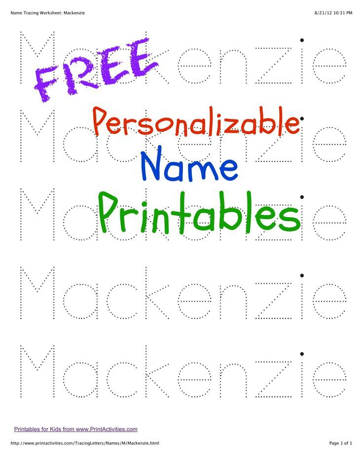 Preschool Names Kindergarten Names Name Writing Practice