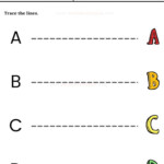 Tracing Lines Worksheets For Toddlers Printable And Online Worksheets