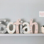 Wooden Jigsaw Name Childs Bedroom Decor Nursery Decor Etsy UK In 2022